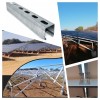 SSA AZ150 G550 Llight Weight Steel Ground Mount Structures